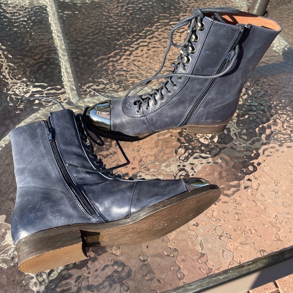 Jeffrey Campbell Zorro Leather Boots Size 6 - Picture 15 of 16